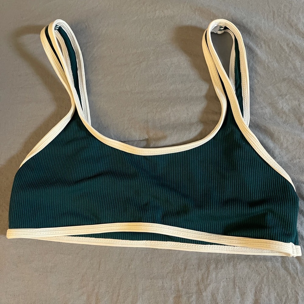 Green/emerald color bikini